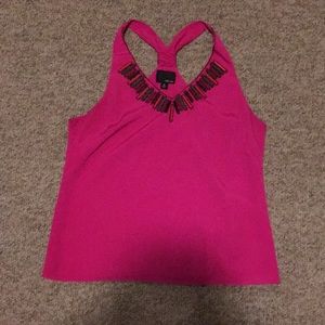 Greylin racer back blouse / tank